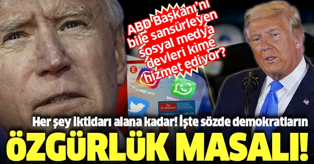Sosyal medya şirketlerinden ABD seçimlerine darbe: İşte Trump'a karşı yürütülen skandal sansürün perde arkası
