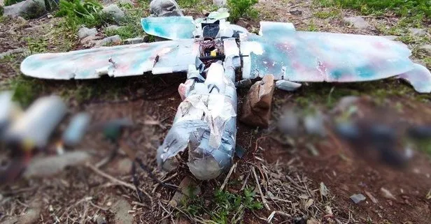 SON DAKİKA: Kuzey Irak Metina’da PKK’nın saldırı amacıyla kullandığı maket uçak düşürüldü