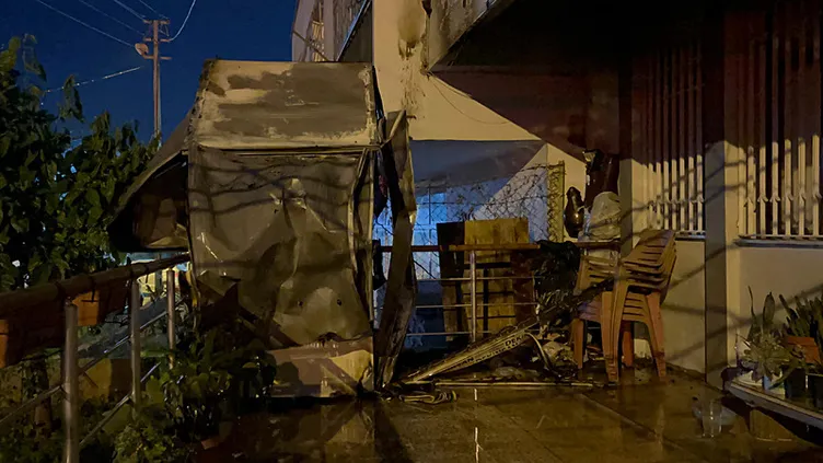 Hatay İskenderun’da korkutan yangın!