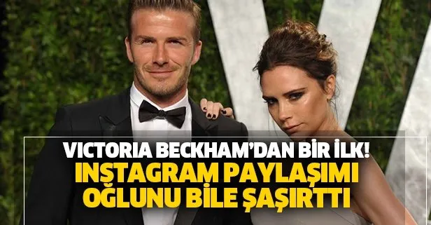 Victoria Beckham’ın Instagram paylaşımına oğlu bile şaşırdı! David Beckham’ın eşi ilk kez...