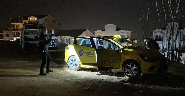 Kocaeli'de taksici vahşeti! Boğazı kesilmiş halde bulundu