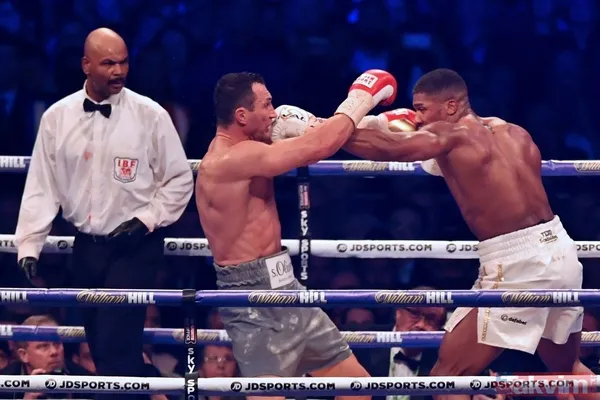 Anthony Joshua - Wladimir Klitschko maçı nefes kesti! - 32