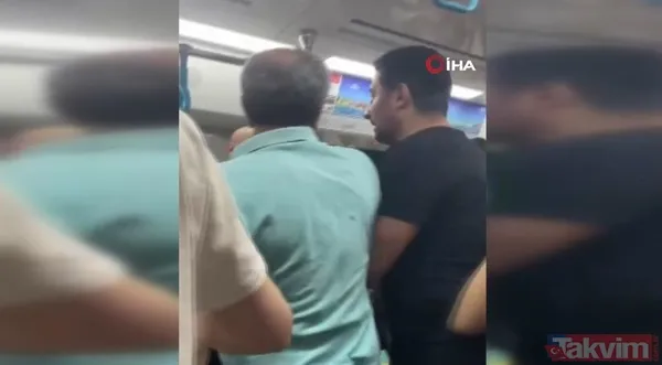 Ortalık savaş alanına döndü: Marmaray'da tekmeler yumruklar havada uçuştu | İşte o anlar... - 8