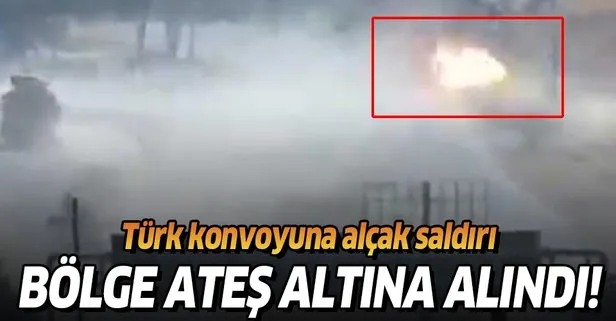 İdlib'de teröristlerden alçak saldırı