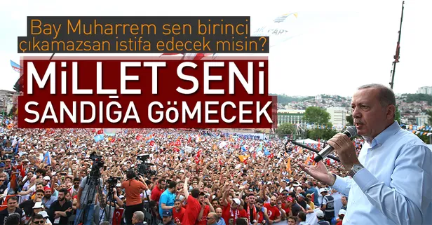Millet sandığa gömecek