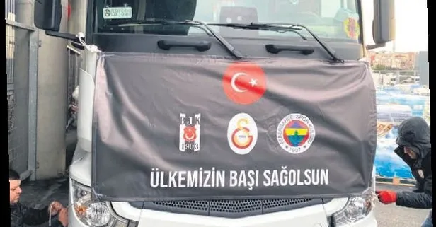 Galatasaray, Fenerbahçe, Beşiktaş ve Trabzonspor depremzedeler için güçlerini birleştirdi