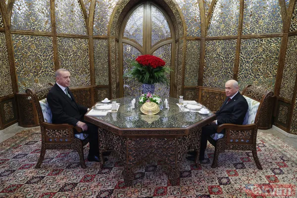 Başkan Erdoğan ve MHP Genel Başkanı Devlet Bahçeli iftarda buluştu: İşte görüntüler... - 11
