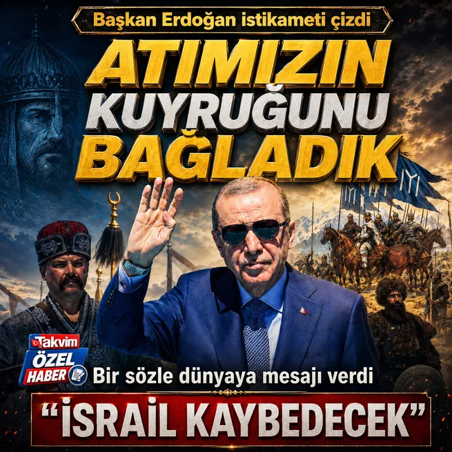 Başkan Erdoğan istikameti çizdi! Atımızın kuyruğunu bağladık sözleri boşuna değil: Şimdi İsrail düşünsün