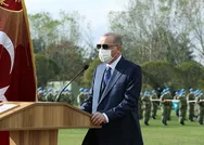 SON DAKİKA: Başkan Erdoğandan 41. Komando Tugay Komutanlığı Sancak Verme Töreninde önemli açıklamalar