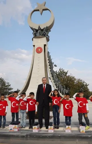 Başkan Erdoğan, Samsunlu öğrencilerle bir araya geldi
