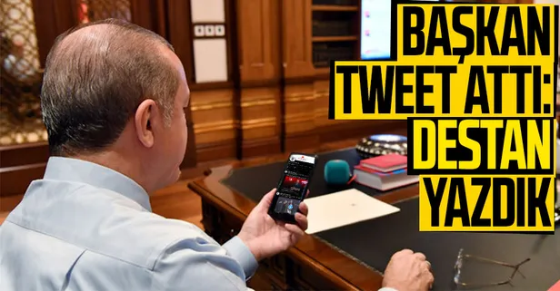 Son dakika! Başkan Erdoğan: Sağlık alanında destan yazdık