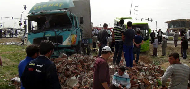 Mardin’de feci kaza!