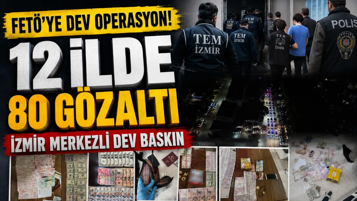 FETÖ'ye büyük darbe: 12 ilde operasyon
