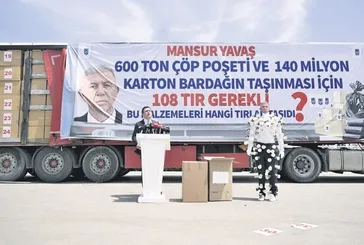 Karton başkan!