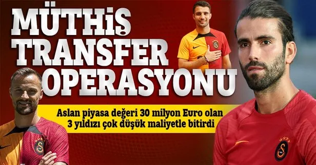 Galatasaray piyasa değeri 30 milyon Euro olan 3 yıldızı çok düşük maliyetle bitirdi