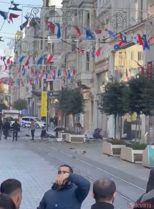 Taksim İstiklal Caddesi'ndeki patlamada terör izi! Şüpheli kadının banka bıraktığı çanta ve patlama: Ekipler teyakkuzda - 7