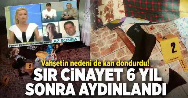 Sır cinayet 6 yıl sonra aydınlandı