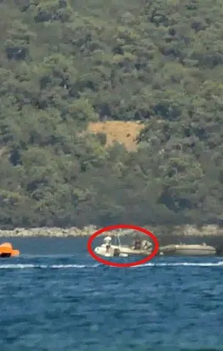 Bodrum’da kaptansız bot korkuttu! Tam 45 dakika boyunca döndü