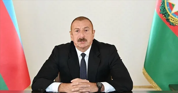İlham Aliyev'den Azerbaycan bayrağının yakılmasına sert tepki! "Bu çirkin olayın müellifi Ermenistan iktidarı, hükümeti ve devletidir"