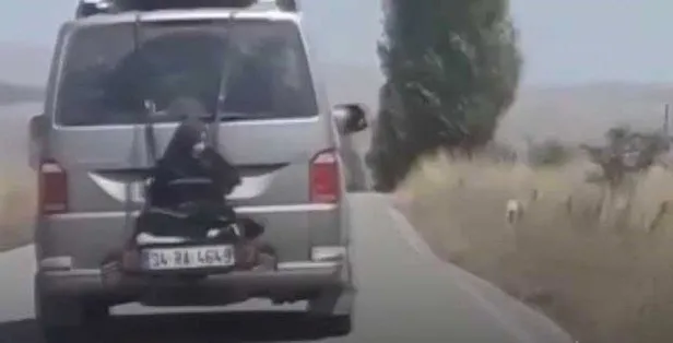 Çankırı'da bir kadını arabanın arkasına bağladılar-4