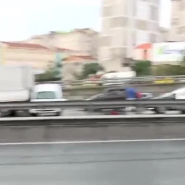 TEM Otoyolu İSTOÇ mevkiinde kaza