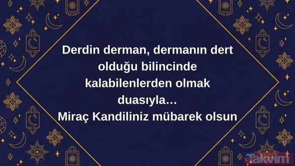 Miraç Kandili’nin bereketini yansıtan mesajlar | 15 Ocak 2026 Kandil gecesi için hadisli ve dualı sözler - 27