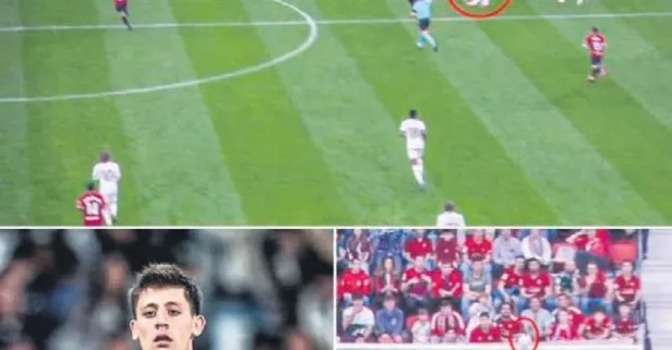 Arda vurdu yılın golü direğe takıldı