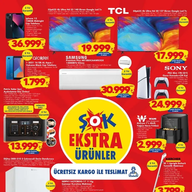 9 KG’si 319 TL’ye düşüyor! Tüm hafta sonu...