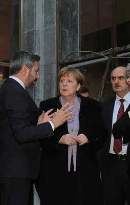 Merkel TBMM'yi ziyaret etti