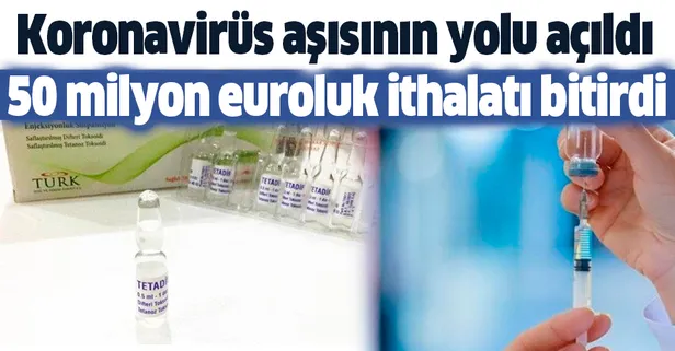 SON DAKİKA: Yerli üretim hamlesi! İthalat bitti ihracat başlıyor: Koronavirüs aşısının yolu açıldı