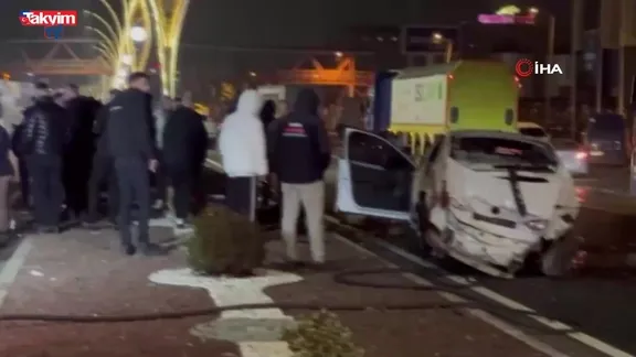 Polatlı’da trafik kazası: 1’i ağır 3 yaralı