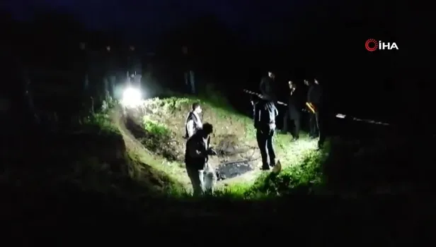 Tokat'ta yakılmış insan kemikleri bulundu