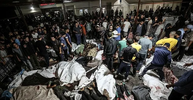 ABD verdi İsrail vurdu! Gazze’ye hastane saldırısını soykırımcı Tel Aviv’in düzenlediği kanıtlandı: Batı üç maymunu oynuyor