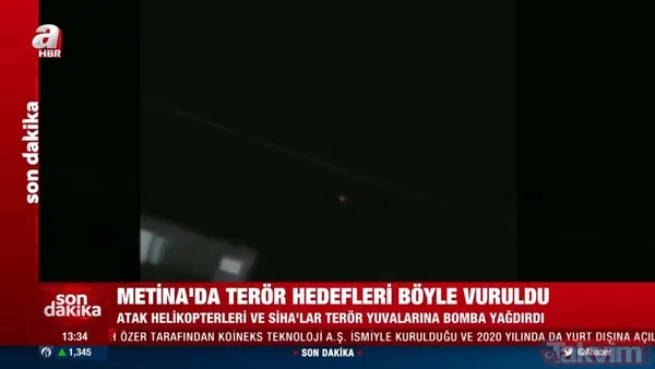 SON DAKİKA: Kuzey Irak Metina'ya Kaplan Pençesi Harekatı! Operasyondan ilk görüntüler - 9