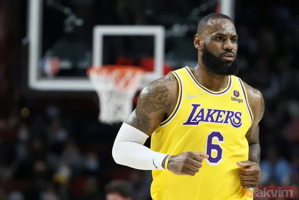 LeBron James 44 bin 157 sayıyla NBA'de sayı rekoru kırdı - 1