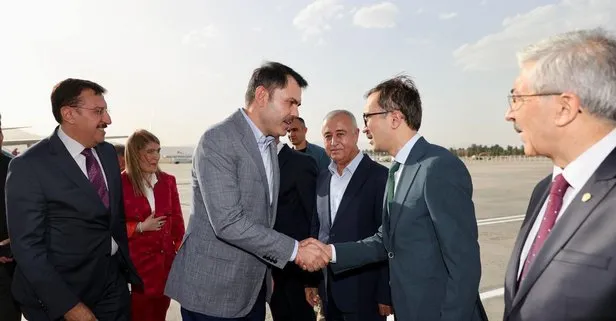 Çevre, Şehircilik ve İklim Değişikliği Bakanı Murat Kurum ayağının tozuyla deprem bölgesinde! Malatya’da Tüm yaraları saracağız mesajı