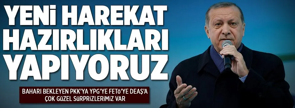 "Harekatın birinci etabı bitti devam edeceğiz"