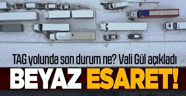 Gaziantep Valisi Gül, TAG Otoyolu’nun tamamen ulaşıma açıldığını bildirdi