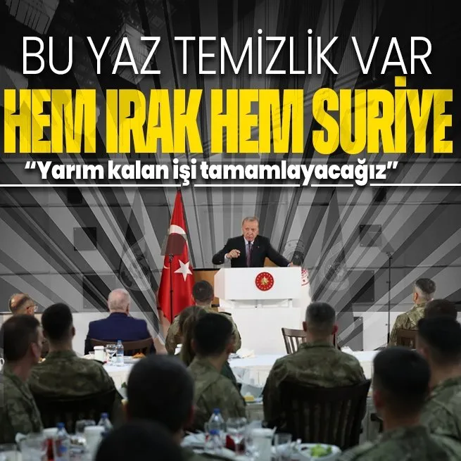 Başkan Erdoğan 4. Kolordu Komutanlığında askerlerle iftar yaptı | Harekat sinyali: Teröristana izin vermeyeceğiz