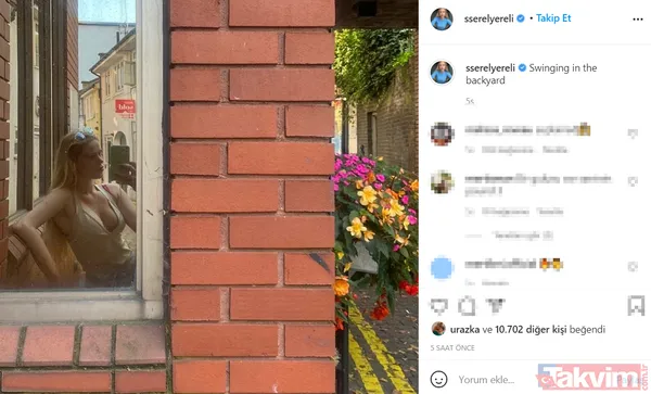 'Bombala kardeş' Serel Yereli derin dekolteli mayosuyla paylaştı Aleyna Tilki'nin eli ayağı birbirine karıştı 'ben bir çıtayım' - 20