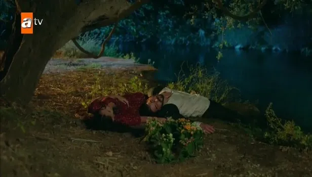 Hercai'ye damga vuran sahne! Reyyan uçurumdan düşen Miran'ı kurtardı...