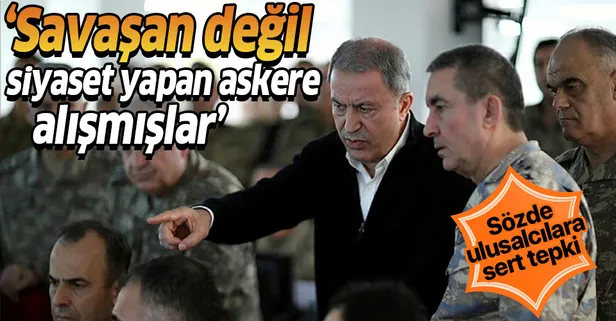 Bahar Kalkanı Harekatı'nı eleştiren sözde ulusalcılara sert tepki: Yırtınsınlar