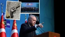 Erdoğandan NATO zirvesinde diplomatik sürpriz: Liderlere özel yapım revölver silah hediyesi