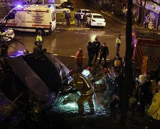 Bağcılar’da feci kaza! 1 kişi yaralandı