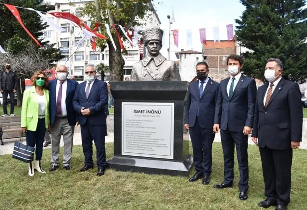 CHP İsmet İnönü’nün doğum gününde İnönü Parkı ve büstünü törenle açtı-2