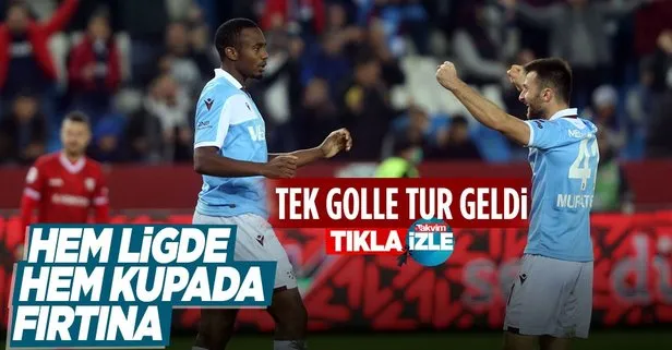 Fırtına Koita ile güldü! Trabzonspor 1-0 Boluspor | ZTK MAÇ SONUCU