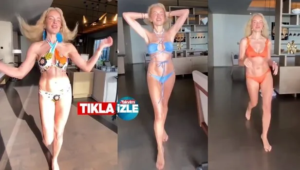 Burcu Esmersoy'dan bikini şov! Kusursuz fiziğiyle büyüledi! ''Aklımız gitti'' | Burcu Esmersoy kaç yaşında?