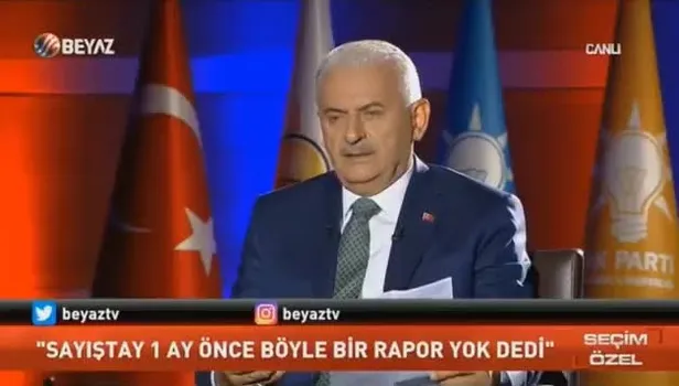 Binali Yıldırım'dan Sayıştay raporu açıklaması