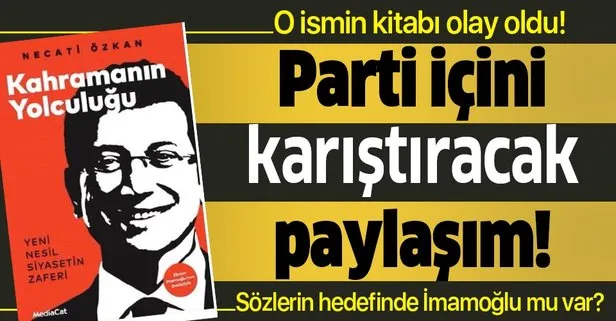 Chp De Olay Yaratacak Kitap Kahramanin Yolculugu Kitabi Canan Kaftancioglu Nu Cok Kizdirdi Takvim