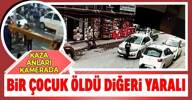 İstanbul Sultangazi’de meydana gelen iki kazada bir çocuk hayatını kaybetti bir çocuk ise hafif yaralandı